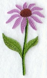Gastendoekje, Handdoek of Baddoek met Zonnehoed (Echinacea)