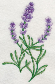 Geurzakje / Lavendelzakje met borduring