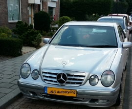 Mercedes W210 E Klasse AMG Look Grill Chroom Bj 1999-2002