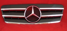 Mercedes W208 CLK AMG Look Grill Zwart/Chroom Bj 1997-2003