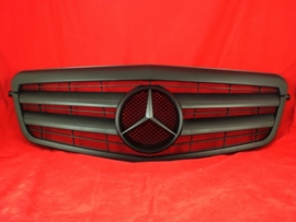 Mercedes W212 E Klasse AMG Look Grill Matzwart Met Matzwarte Ster Bj 2009