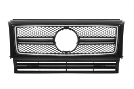 Mercedes W463 Grill G Klasse AMG Look Grill BJ 1990-2018 Zwart/chroom