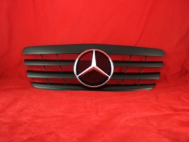 Mercedes W210 E Klasse AMG Look Grill Matzwart Met Chromen Ster Bj 1999-2002