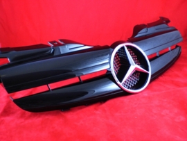 Mercedes R170 SLK AMG Look Grill Bj 1995-2004 Glanszwart