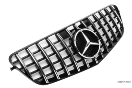 Mercedes W212 E Klasse Panamericana GT AMG Look Grill  Glanszwart Bj  04/2009-2013