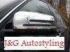 Mercedes W212 E klasse AMG Look Chromen Spiegelkappen Upgrade V-Led Bj 2009-2013