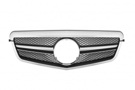 Mercedes W212 E Klasse AMG Look Grill Zilver/Chroom Bj 2009-2013