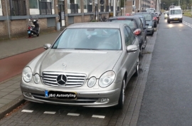 Mercedes W211 E Klasse AMG Look Grill Chroom Bj 2002-06/2006