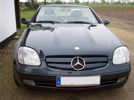 Mercedes R170 SLK AMG Look Grill Bj 1995-2004 Glanszwart