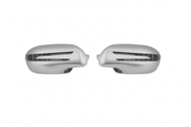 Mercedes R230 SL AMG Look Spiegelkappen Upgrade V-Led Bj 2006-2008 Zilver