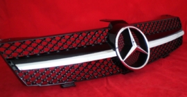 Mercedes W219 CLS AMG Look Grill Zwart/Chroom Bj 2004-2008