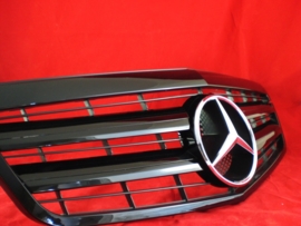 Mercedes W212 E Klasse AMG Look Grill Glanszwart Bj 2009-2013