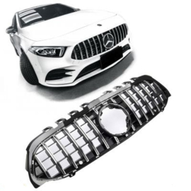 Mercedes W177 V177  PANAMERICANA AMG Look   Grill Sportgrill Glanszwart/Chroom Bj Vanaf 06-2018