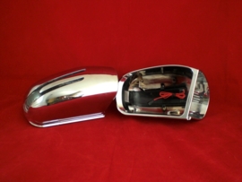 Mercedes W211 E Klasse AMG Look Spiegelkappen Upgrade V-Led Chroom Bj 2002-06/2006