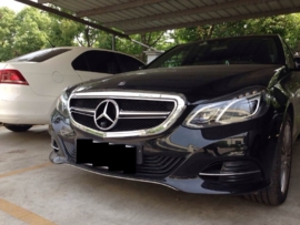 Mercedes W212 E Klasse AMG Look Grill Facelift  Chroom/Mat Chroom Bj 04/2013