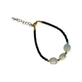 Armband classic chalcedony