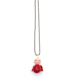 Ketting Angel - red