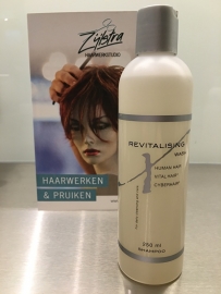 Cyberhair en Vital hair shampoo, Revitalising wash, ook voor Echt haar haarwerken.