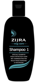 Zijra verzorgende shampoo voor synthetische haarwerken