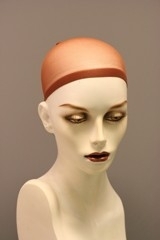 2 x Wig-cape, kleur BEIGE,  speciaal voor onder het haarwerk, makkelijk voor het verdelen van uw eigen haar onder een pruik , haarwerk.
