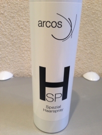 Arcos, special hairspray, haarlak voor echt haar en synthetische haarwerken en pruiken