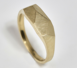 Facet ring van goldline