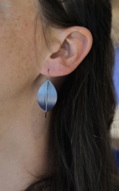 Apero Segel earrings  (antracite gray)