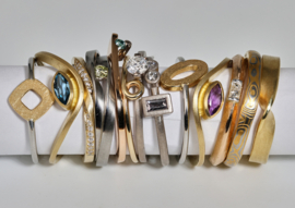 Niessing verlovingsring Princess witgoud