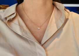 Schmuck Werk Glaskugel-Halskette