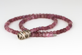 Manu Schmuck halskette  mit rosa Turmalin