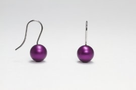 Apero ball earrings (purple)