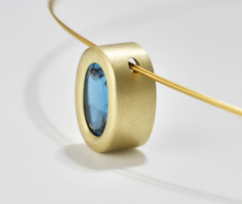 Hanger met LB Topaas