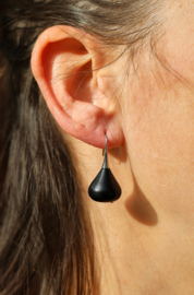 Madonna earrings (black)