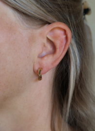 Cardillac gouden Creolen met twist