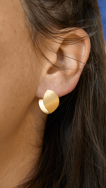 Cardillac yellow golden earrings