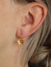 Deco Echo vergulde open bloem (klein)