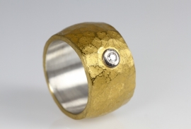 Monika Killinger ring met diamant