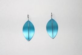 Segel earrings (turquoise blue)