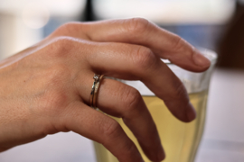 Niessing engagement ring  Amantis rosewood