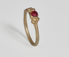 Dripping art eye opener  ring ( mini )