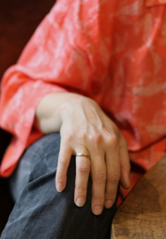 Tezer gouden tors ring (enkel)