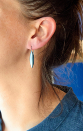  Tulp earrings ( ice blue)