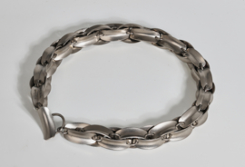 Feniom titanium schakel armband