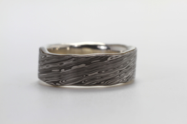 Martin Steinhorst damast ring "kleines feines"