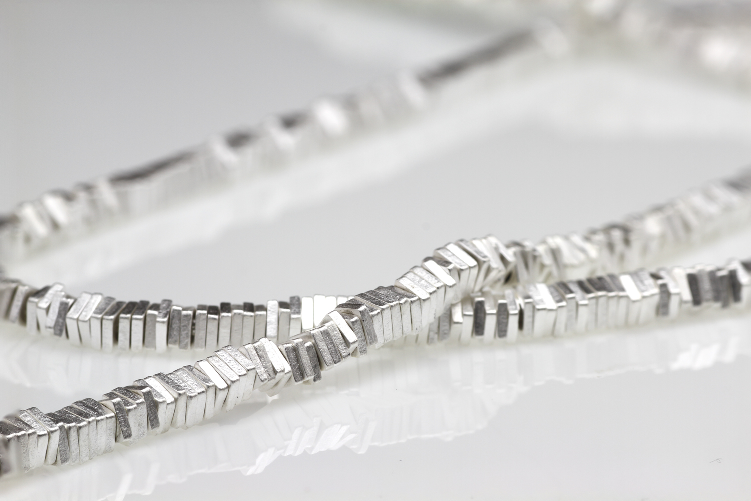 Tezer zilveren ketting