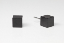 Würfel stecker 6 mm ( schwarz )