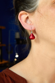 Madonna earrings (red)