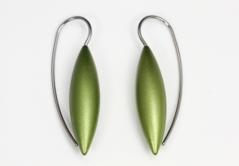 Tulp earrings ( apple green)