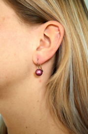 Apero ball earrings (pink)