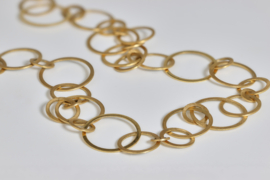 Tezer gouden ringen collier